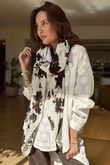 Laundry B Wicklow Scarf Ecru /10 =
